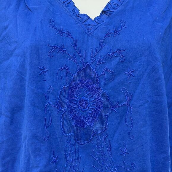 NWT Lauren Ralph Lauren Women's Ruffle Trimmed Dress Size 8 - Picture 9 of 16